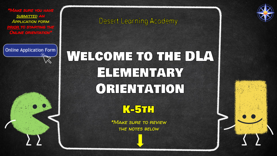 Click here for Orientation